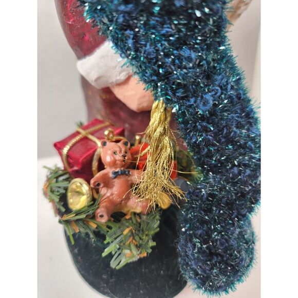 Old World Santa Claus Figurine Centerpiece Sterling Inc. 10.5" Tall St. Nicholas - Picture 4 of 8